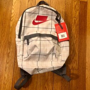 nike plaid backpack